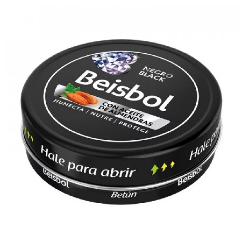 Beisbol Betún Negro con Aceite de Almendras 65 g