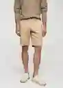 Bermuda Graciah-H Beige Talla 36 Hombre Mango