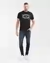 Camiseta Duck Graphic Negro Sombrio Ultraoscuro T L Chevignon
