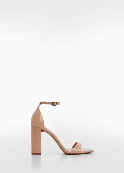 Sandalias Batia Nude Talla 40 Mujer Mango