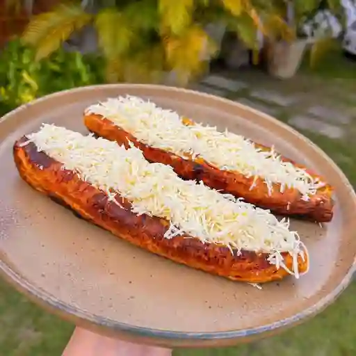 Madurito asado con queso