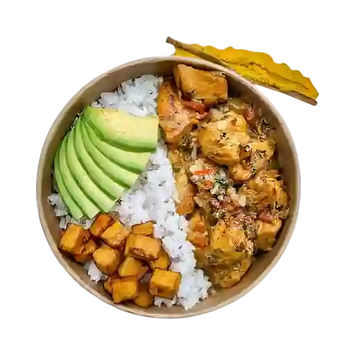 Bowl de Pollo Al Curry