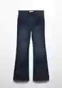 Jean Flarebb Blue Black Talla 20 Teen Niñas Mango