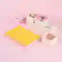Organizador Plástico Apilable Escritorio Macaron Blanco Miniso
