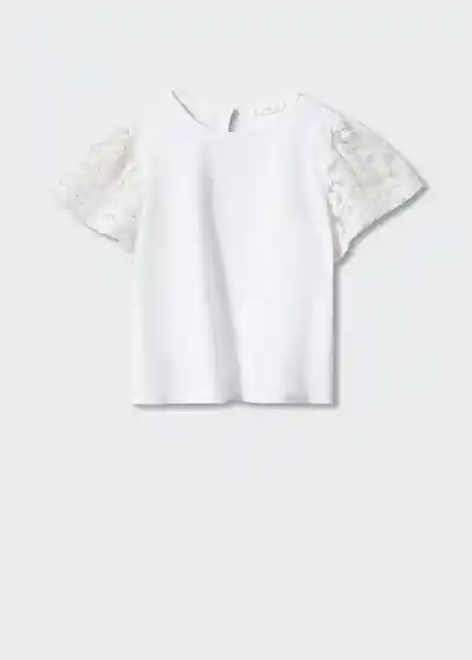 Camiseta Geminist Offwhite Talla 12 Niñas Mango