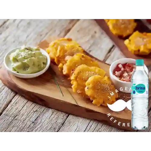 Combo Patacón + Brisa Sin Gas 600ML