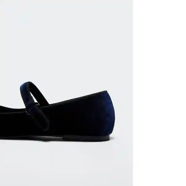 Zapato Anna Azul Talla 34 Niñas Mango