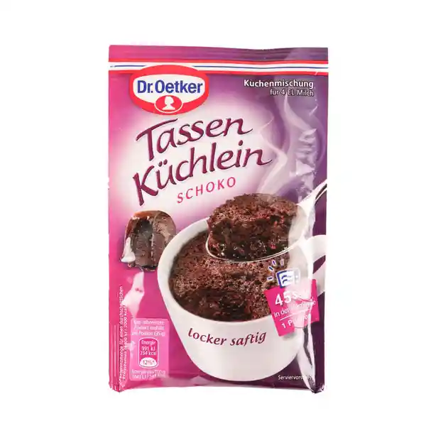 Mezcla Dr.oetker Pastel Taza Chocolate