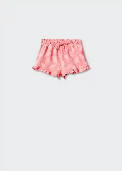 Short Matilda4 Coral Talla 72 Niñas Mango