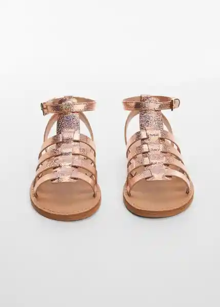 Sandalias Roi Oro Talla 30 Niñas Mango