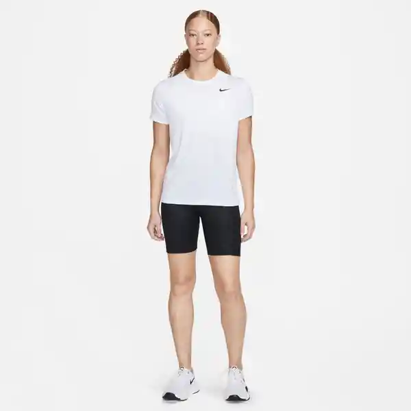 Nike Camiseta W Df Tee Rlgd Lbr Para Mujer Blanco Talla L