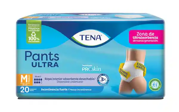 Tena Pañal Pants Ultra Talla M