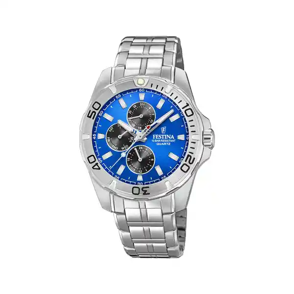 Festina Reloj Hombre Plateado F20445/4