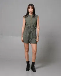Vestido Mujer Verde Talla L 273G002_VER180527 Rifle