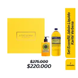 Combo Ecorefill Jabón Líquido Karité Verbena