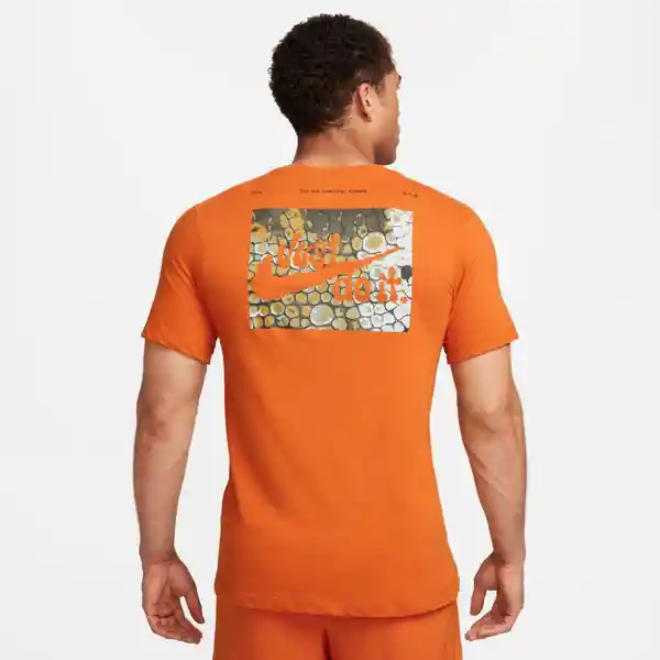 Nike Camiseta M Df Tee Dye Ho23 Naranja T.S Ref: FN0837-893