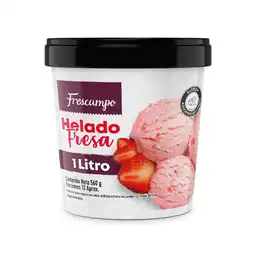 Helado de Fresa Frescampo