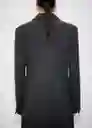 Abrigo Islandia Gris Talla XL Mujer Mango