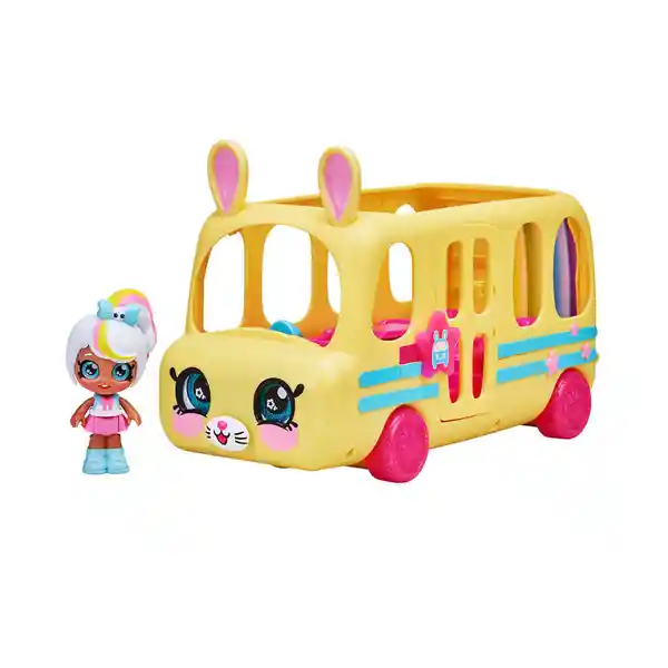 Kindi Kids Juguete S1 Mini Autobus Escolar