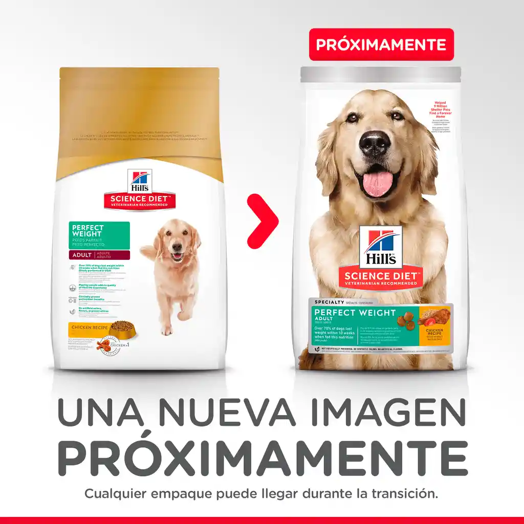 Hills Alimento Weight Saludable Control Peso Perro Adulto