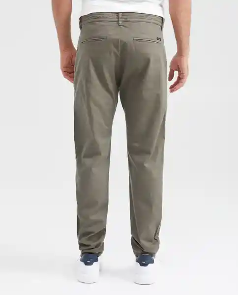 Pantalón Elasticated Waist Verde Cocodrilo Talla 32 Chevignon