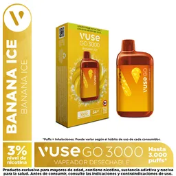 Vuse Go 3000 Banana Ice 34Mg