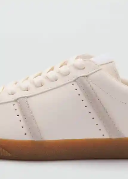 Zapatos Deportiva Win Blanco Talla 39 Mujer Mango