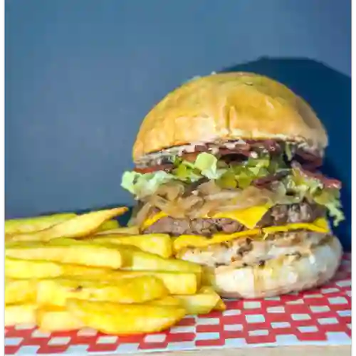 Bru Triple Delight Burger