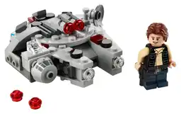 Lego Set de Construcción Star War Microfighter Halcón Milenario