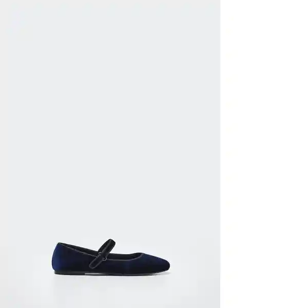 Zapato Anna Azul Talla 30 Niñas Mango