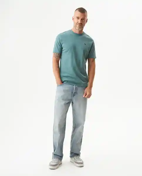Camiseta Basic Duotone Duck Verde Bodegón Medio S Chevignon