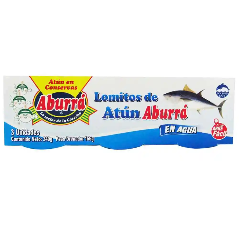 Aburra Atunagua 3 Unds X80 G Precio Especial