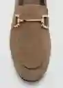 Zapatos Casa1 Taupe Talla 37 Mujer Mango