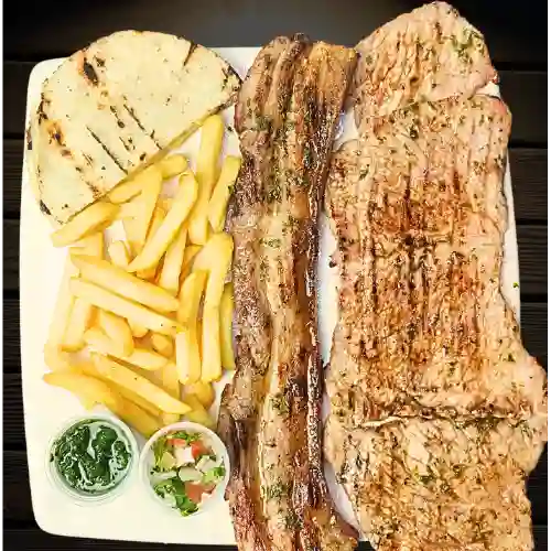 Asado Mixto Chicharrón y Cerdo
