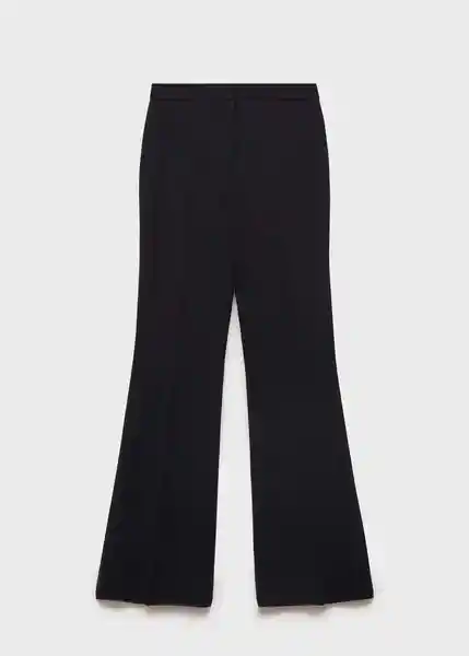 Pantalón Iguana Negro Talla 44 Mujer Mango