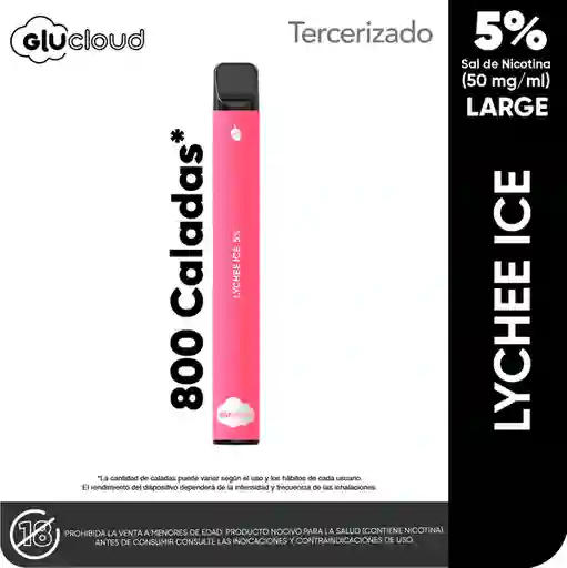 Vapeador Glucloud Lychee Ice Large