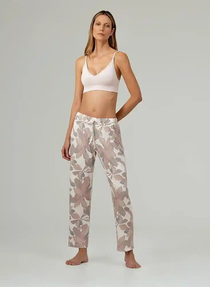 Pantalon Largo S - Blco/Esta