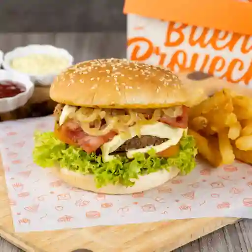 Hamburguesa Extra Queso