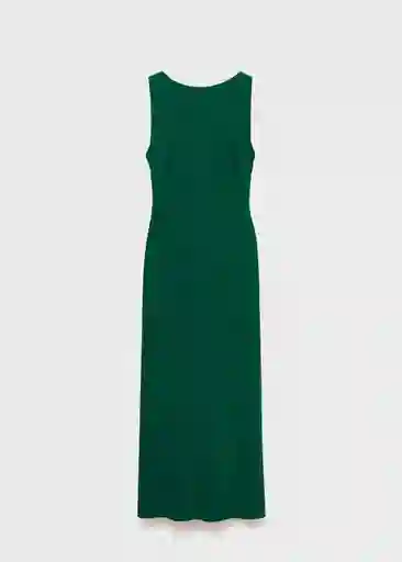 Vestido Steamy Verde Talla M Mujer Mango