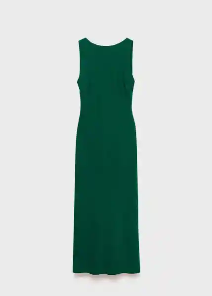 Vestido Steamy Verde Talla M Mujer Mango