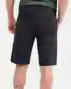 Short Elasticated Waist Negro Sombrío Ultra Oscuro 30 Chevignon