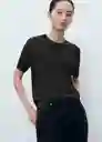 Jersey Glitter Negro Talla S Mujer Mango