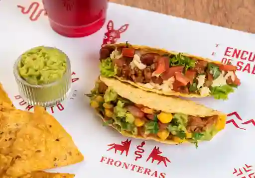 Arma tus tacos duros o blandos x 2