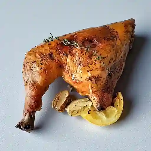 Un Cuarto de Pollo Al Horno
