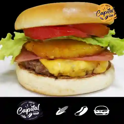 Hamburguesa Hawaiana