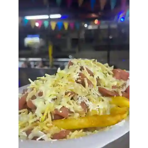 Salchipapa Sencilla