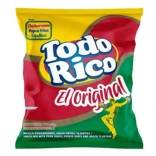 Todo Rico Mezcla Chicharrones Papas Fritas Taja