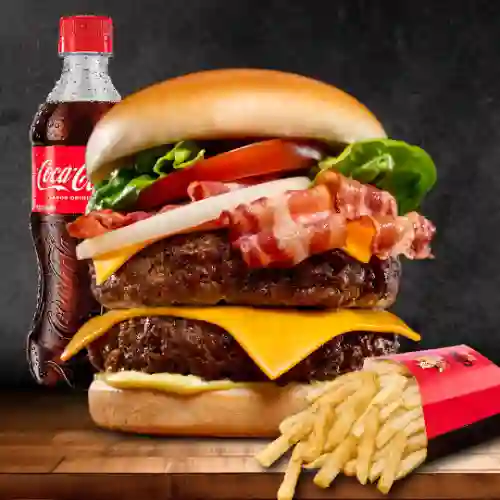 Combo Doble Angus + Bebida