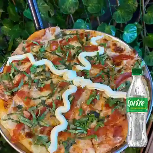 Combo pizza especial + sprite orig 400ml