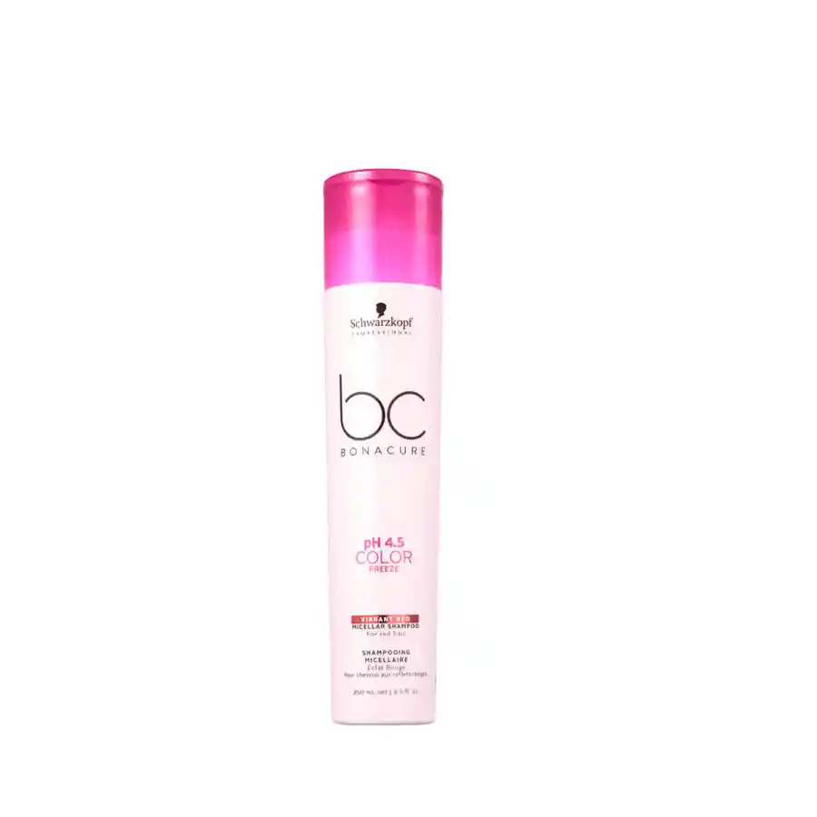 Bonacure Shampoo Micelar Color Freeze Ph 4,5 Vibrant Red 